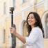 ACEFAST E38 1.2m Carbon Fiber Telescopic Selfie Stick 5 Level Adjustable Selfie Stick - Black / Grey